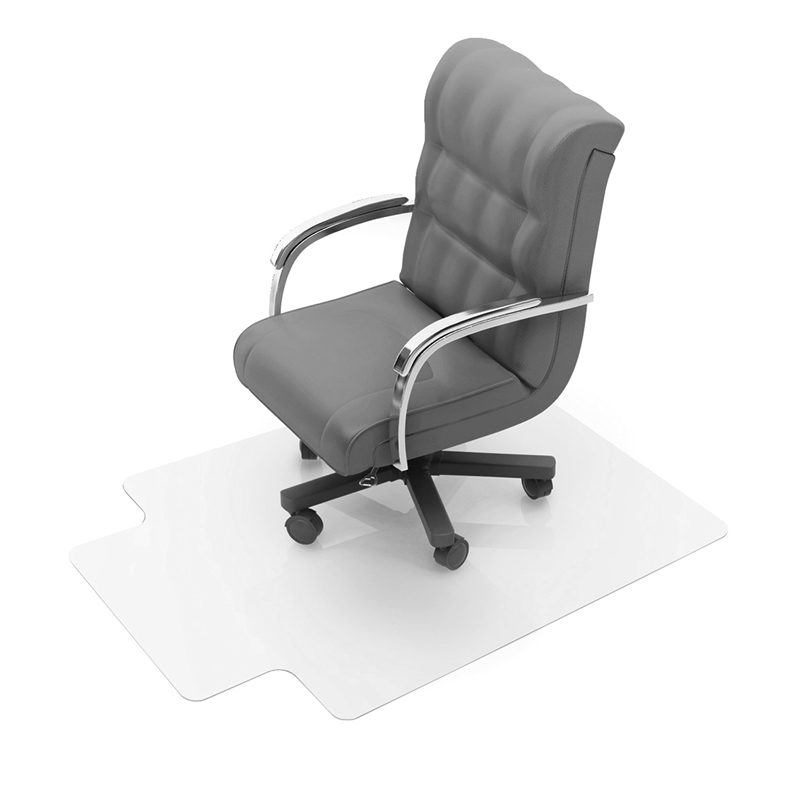 Cleartex Enhanced Polymer Lipped Chair Mat for Carpets up to 3/8