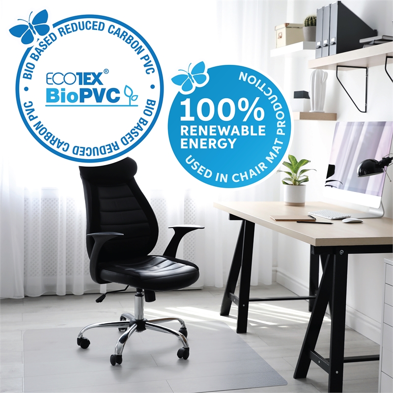 Ecotex BioPVC Chair Mat for Hard Floors - 36