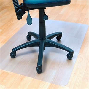 Ecotex BioPVC Chair Mat for Hard Floors - 45&quot x 53&quot