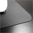Desktex Black Vinyl Rectangular Desk Pad - 19
