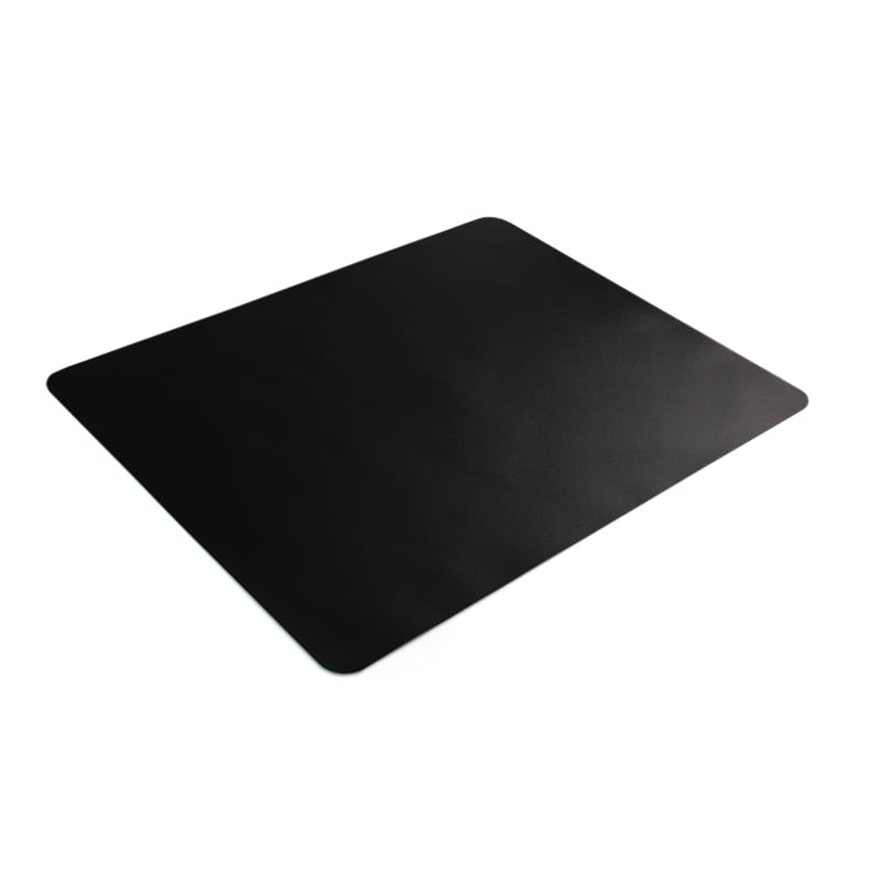 Desktex Black Vinyl Rectangular Desk Pad - 19