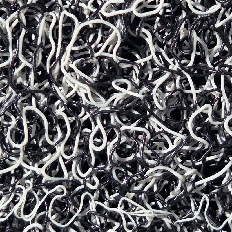 Doortex Twistermat Indoor Entrance Mat - Black / White - 20