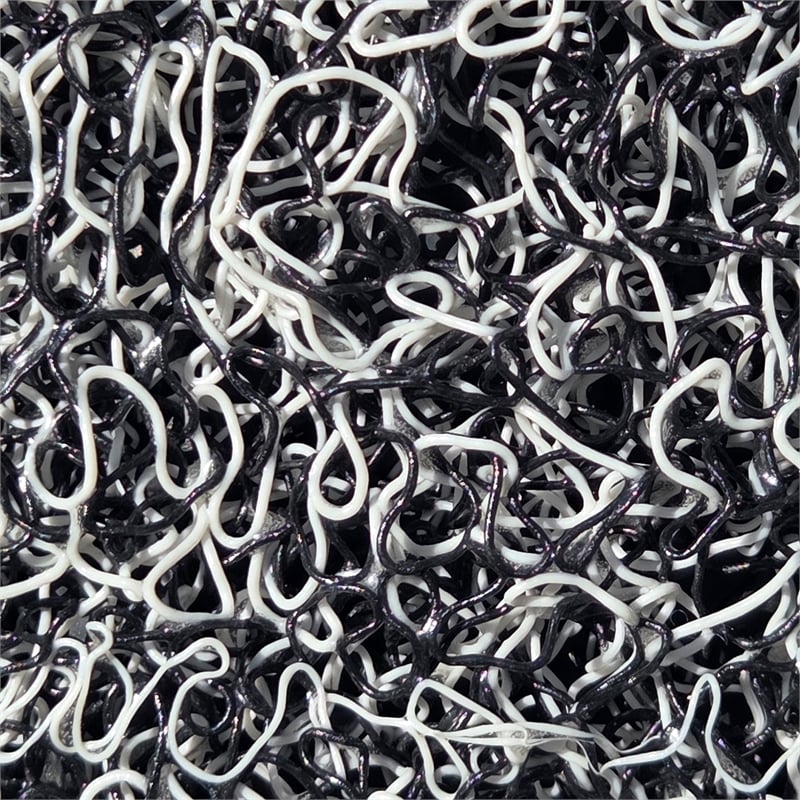 Doortex Twistermat Indoor Entrance Mat - Black / White - 36