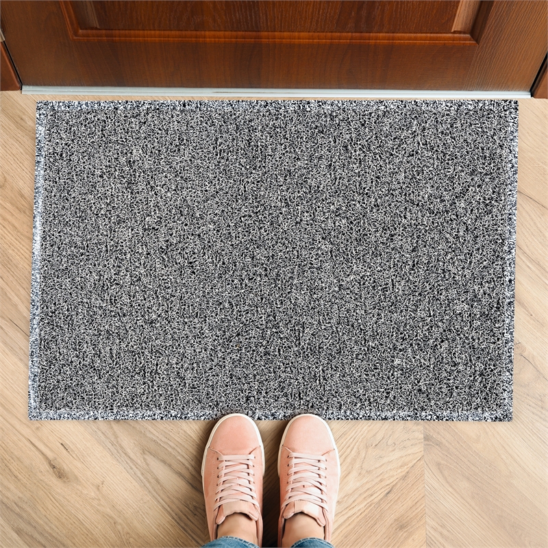 Doortex Twistermat Indoor Entrance Mat - Black / White - 36