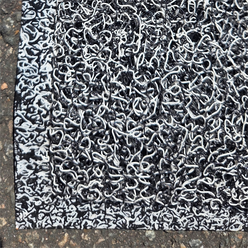 Doortex Twistermat Indoor Entrance Mat - Black / White - 48