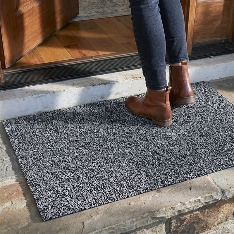 Doortex Twistermat Outdoor Entrance Mat Storm Gray 48 x 72