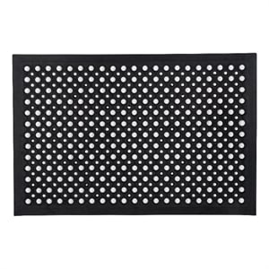 Doortex Open-Top Black Anti-Fatigue Mat - 35