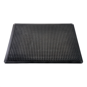 Doortex Black Anti-Fatigue BubbleMat - 35&quot x 47&quot