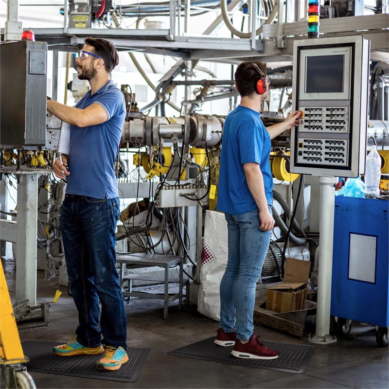 Doortex Black Anti-Fatigue BubbleMat - 35