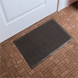Doortex Meshmat Entrance Mat- Metallic Gray - 20&quot x 32&quot