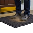 Doortex Meshmat Entrance Mat - Metallic Blue / Orange 20