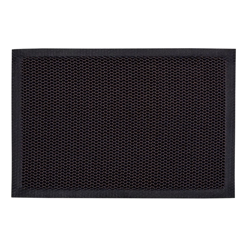 Doortex Meshmat Entrance Mat - Metallic Blue / Orange 31