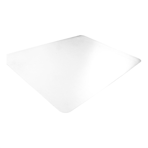 Desktex Crystal Clear Vinyl Rectangular Desk Pad - 19&quot x 24&quot