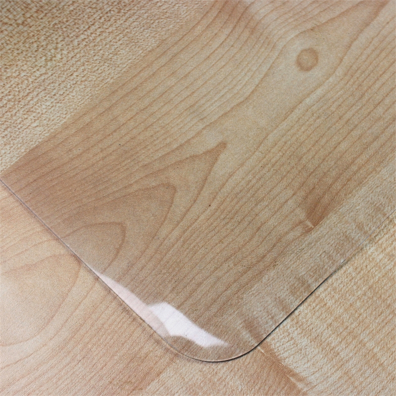 Desktex Crystal Clear Vinyl Rectangular Desk Pad - 19