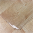 Desktex Crystal Clear Vinyl Rectangular Desk Pad - 19
