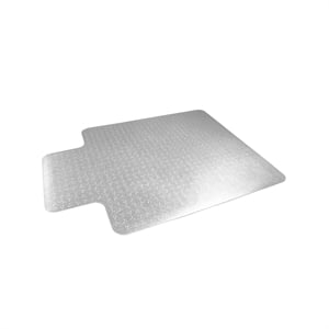 TrYlok Vinyl Lipped Chair Mat for Low Pile Carpets up to 1/4&quot - 35&quot x 47&quot
