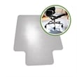 TrYlok Vinyl Lipped Chair Mat for Low Pile Carpets up to 1/4