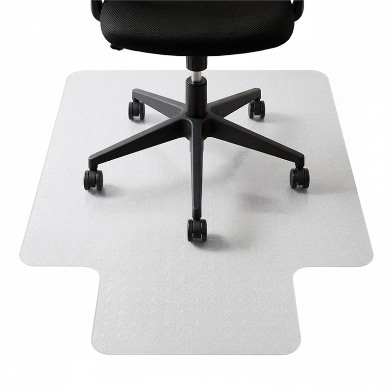TrYlok Vinyl Lipped Chair Mat for Low Pile Carpets up to 1/4