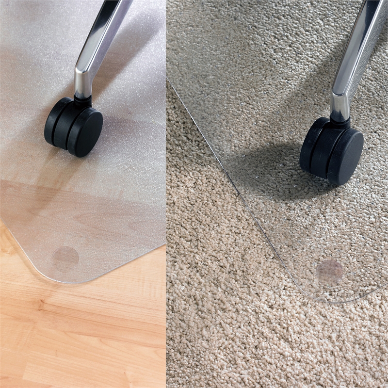 Unomat Anti-Slip Polycarbonate Chair Mat Hard Floors and Carpet Tiles 48
