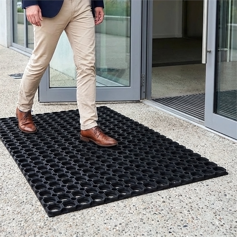 Doortex Octomat All Seasons Black Outdoor Entrance Mat - 32