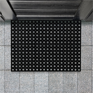 Doortex Octomat All Seasons Black Outdoor Entrance Mat - 32&quot x 48&quot