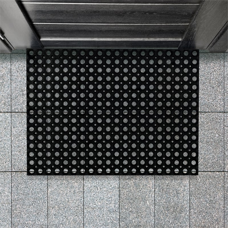 Doortex Octomat All Seasons Black Outdoor Entrance Mat - 40