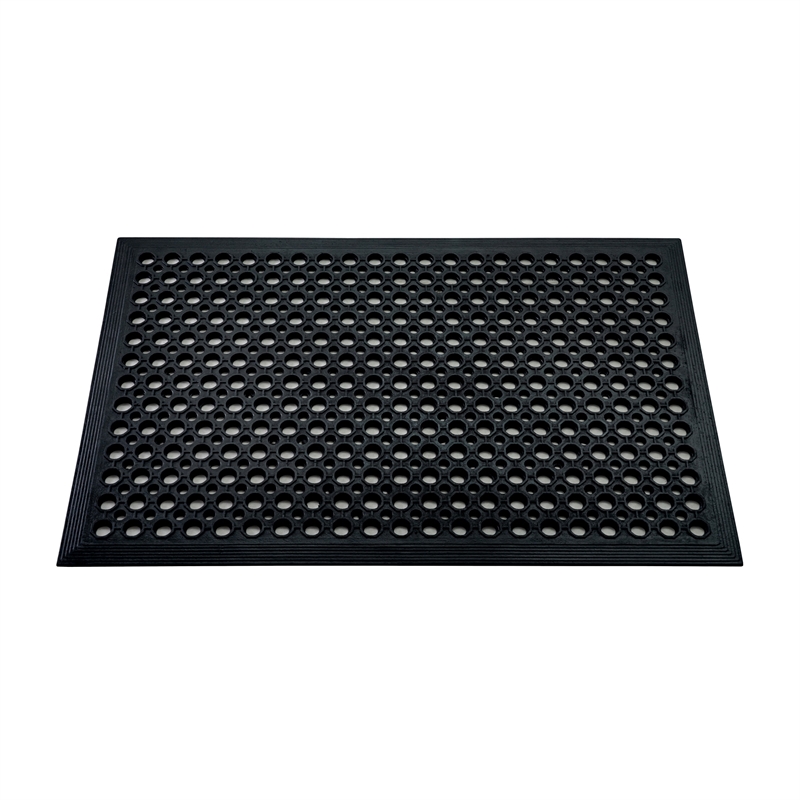 Doortex Open-Top Black Anti-Fatigue Mat - 24