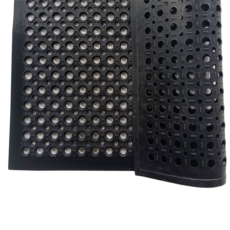 Doortex Open-Top Black Anti-Fatigue Mat - 24