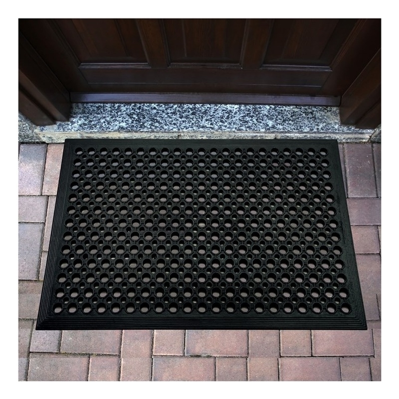 Doortex Open-Top Black Anti-Fatigue Mat - 32