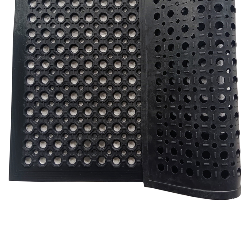 Doortex Open-Top Black Anti-Fatigue Mat - 32