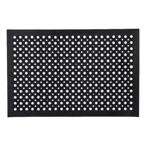 Doortex Open-Top Black Anti-Fatigue Mat - 32&quot x 48&quot