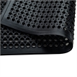 Doortex Open-Top Black Anti-Fatigue Mat - 36