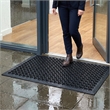 Doortex Open-Top Black Anti-Fatigue Mat - 36