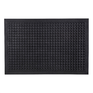 Doortex Black Anti-Fatigue BubbleMat - 36&quot x 48&quot