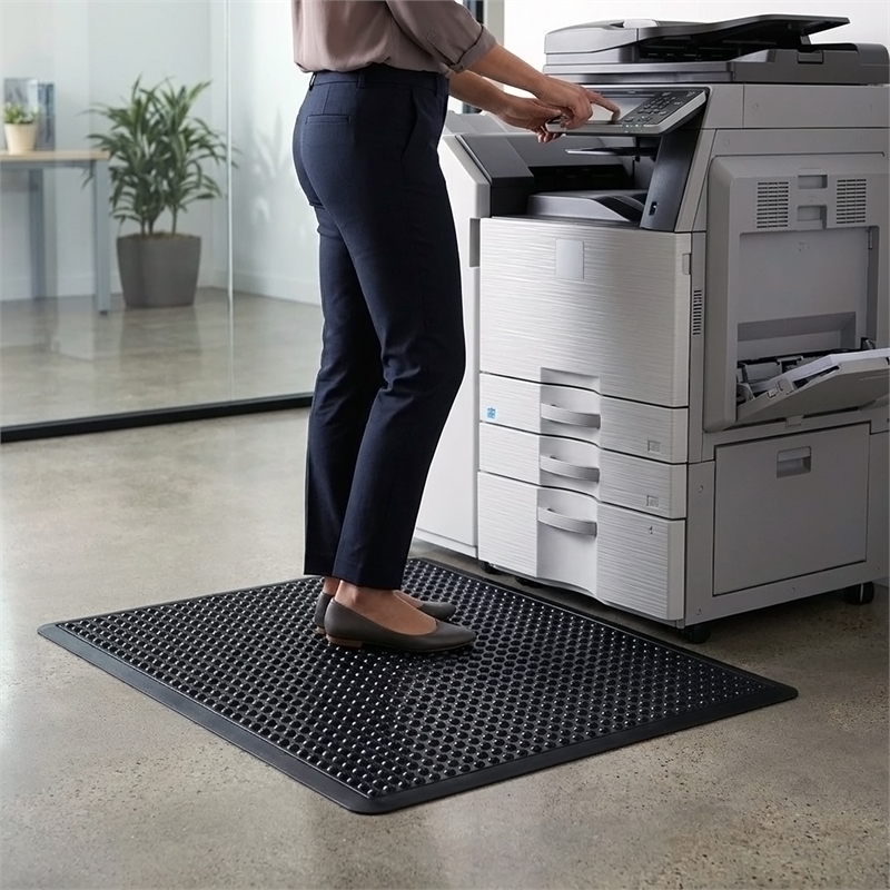 Doortex Black Anti-Fatigue BubbleMat - 36