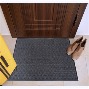 Doortex Ribmat Entrance Mat - Charcoal- 36&quot x 60&quot