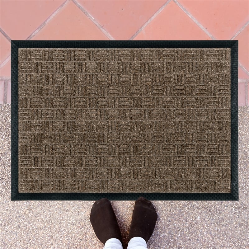 Doortex Ribmat Entrance Mat - Brown- 48