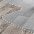 Valuemat Vinly Lipped Chair Mat for Hard Floor - 36