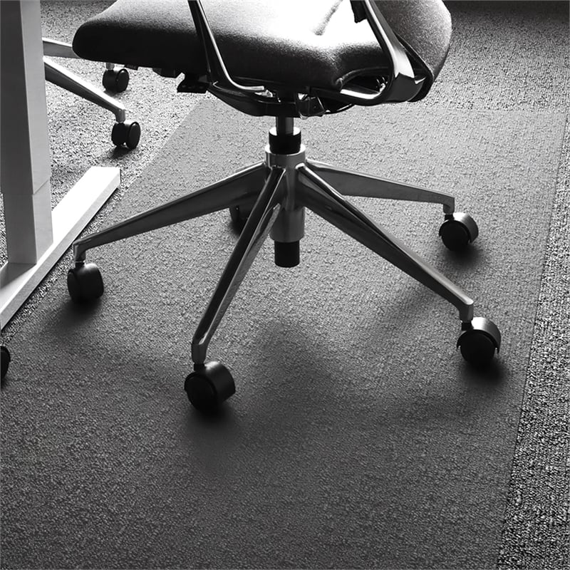 Advantagemat Vinly Rectangular Chair Mat for Carpets up to 1/4