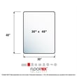 Advantagemat Vinly Rectangular Chair Mat for Hard Floor - 30