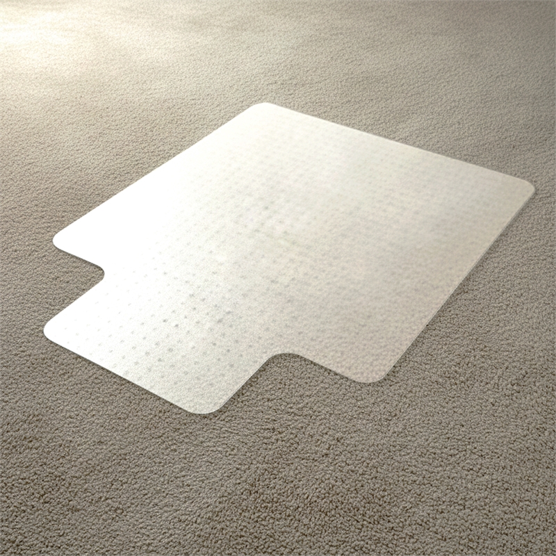 Computer Anti-Static Vinyl Lipped Chair Mat for Carpets up to 3/8