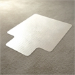 Computer Anti-Static Vinyl Lipped Chair Mat for Carpets up to 3/8