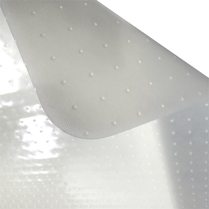 Computer Anti-Static Vinyl Lipped Chair Mat for Carpets up to 3/8