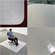 Computer Anti-Static Vinyl Rectangular Chair Mat - 48