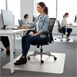 Computer Anti-Static Vinyl Rectangular Chair Mat - 48