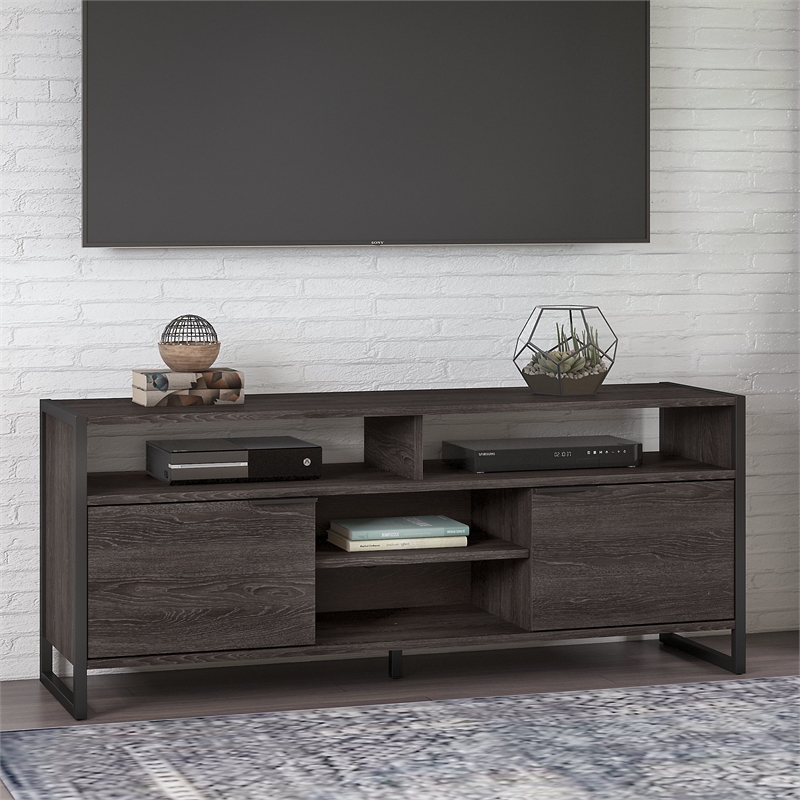 Kathy Ireland Home By Bush Furniture Atria Tv Stand For 70 Inch Tv