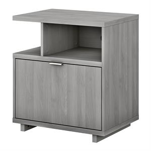 kathy ireland home by bush madison avenue file cabinet with shelves - engineered wood