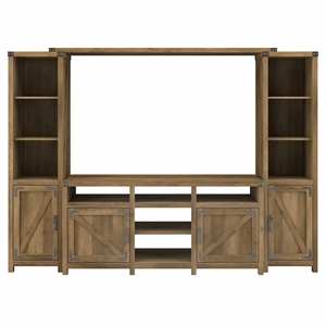 Kathy Ireland Home by Bush Cottage Grove 65W TV Stand with Shelves - Engineered Wood