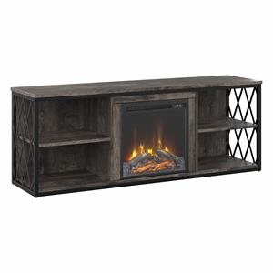 City Park 60W Electric Fireplace TV Stand Engineered Wood