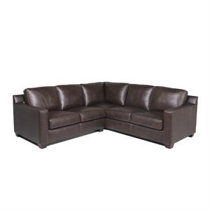 nice link home furnishings lauren 2 piece leather upholstered sectional